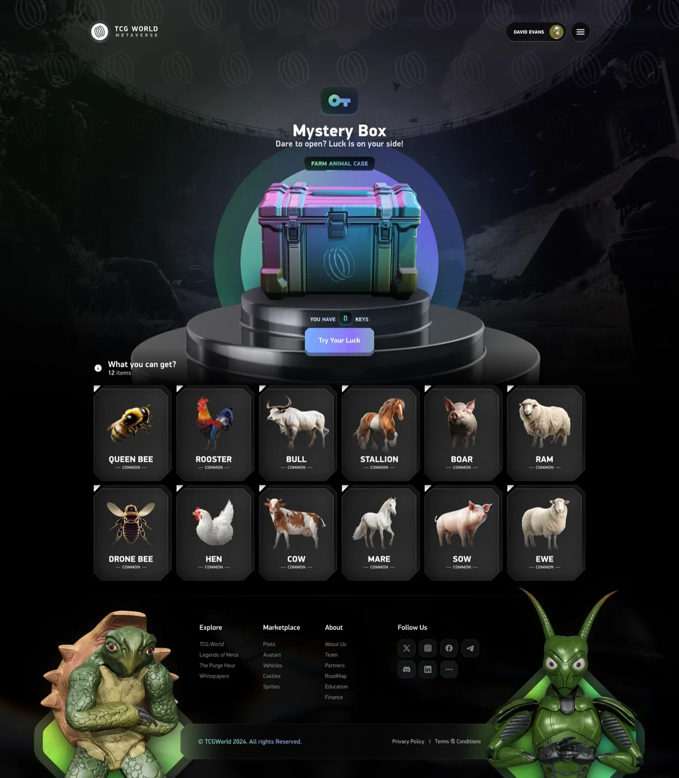 The mystery box, opening NFT drops on the web